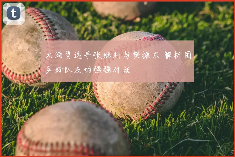大满贯选手张继科与樊振东 解析国乒好队友的强强对话